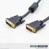 DVI-I Dual Link kabel, 3m, m/m
