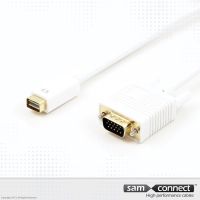 Mini DVI naar VGA kabel, 1m, m/m