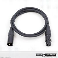 XLR kabel Pro Series, 5m, m/f